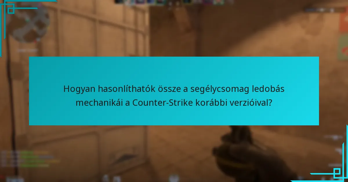 Hogyan használhatják a játékosok stratégiailag a segélycsomag ledobásokat?