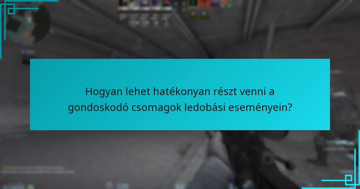 Milyen tárgyakat tartalmaznak a gondoskodó csomagok?